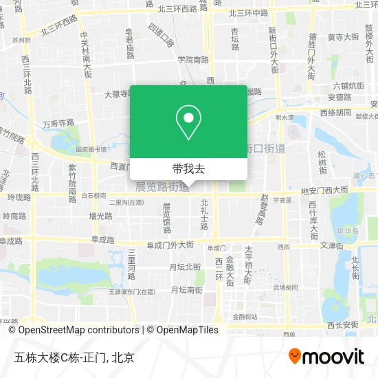 五栋大楼C栋-正门地图