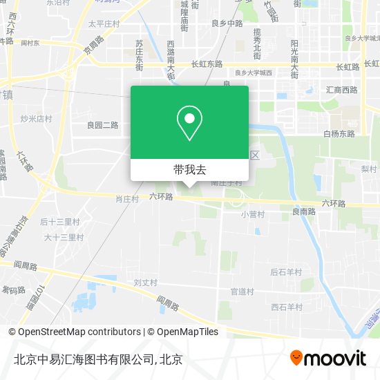 北京中易汇海图书有限公司地图