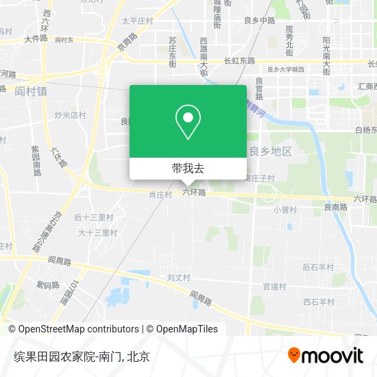 缤果田园农家院-南门地图
