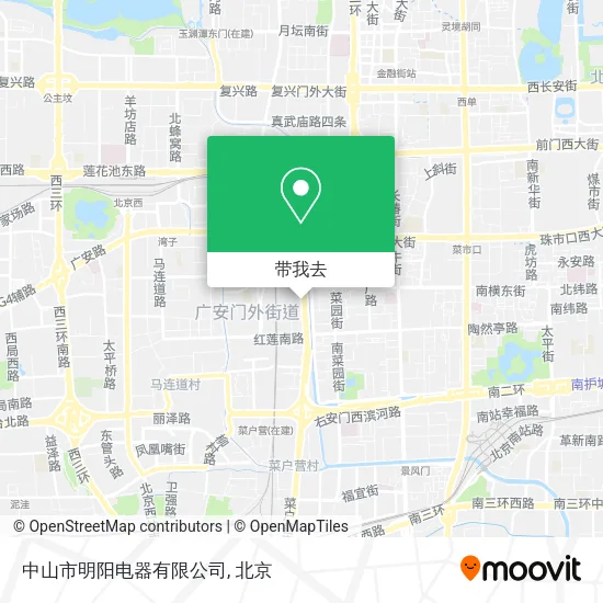 中山市明阳电器有限公司地图