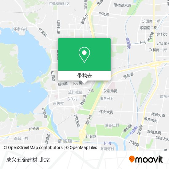 成兴五金建材地图
