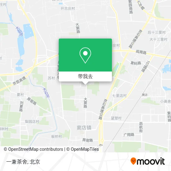 一兼茶舍地图