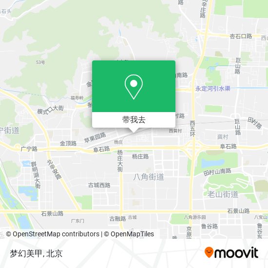 梦幻美甲地图
