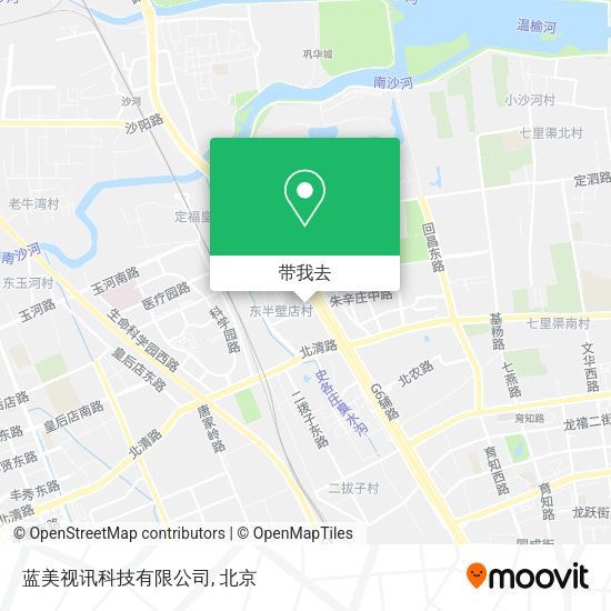 蓝美视讯科技有限公司地图
