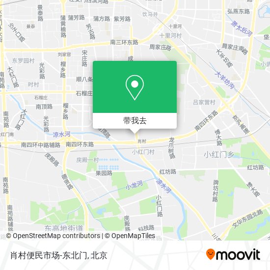 肖村便民市场-东北门地图