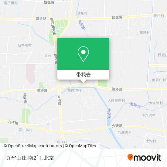 九华山庄-南2门地图