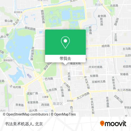 书法美术机器人地图