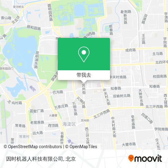因时机器人科技有限公司地图