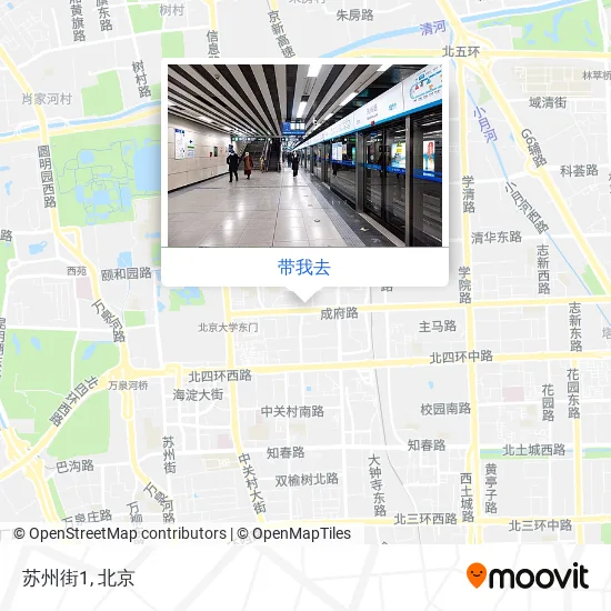 苏州街1地图