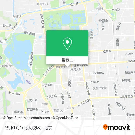 智康1对1(北大校区)地图