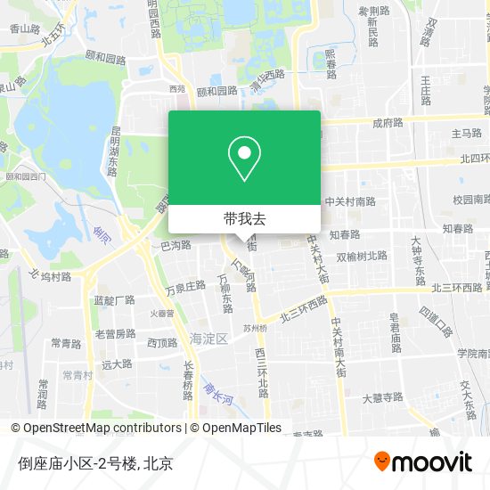 倒座庙小区-2号楼地图