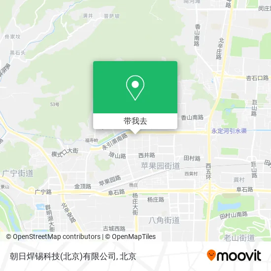 朝日焊锡科技(北京)有限公司地图