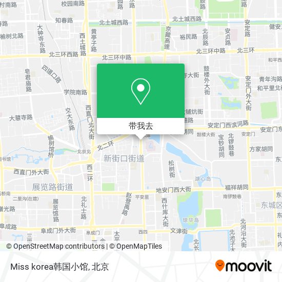 Miss korea韩国小馆地图