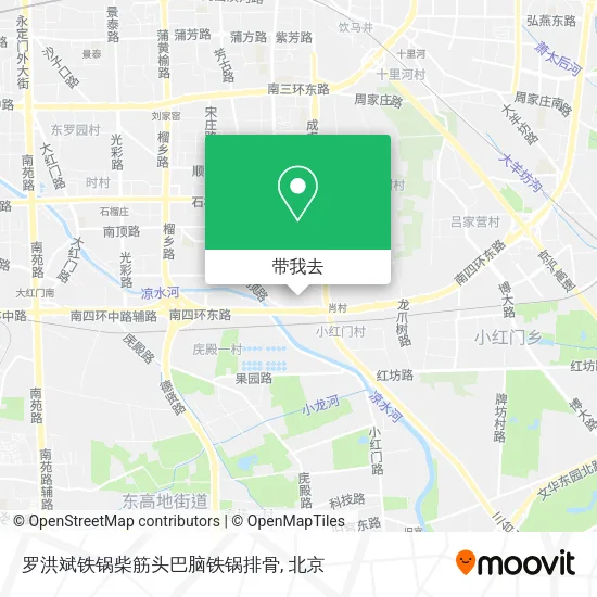 罗洪斌铁锅柴筋头巴脑铁锅排骨地图