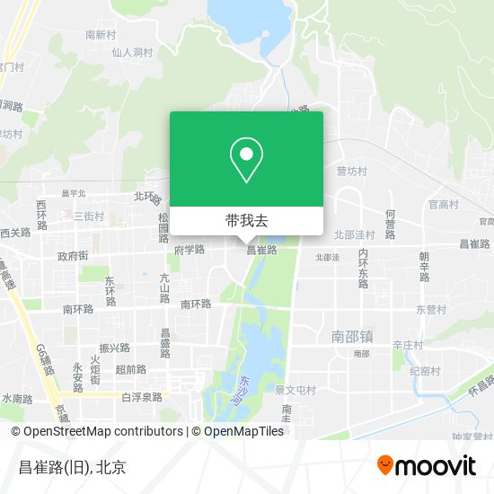 昌崔路(旧)地图
