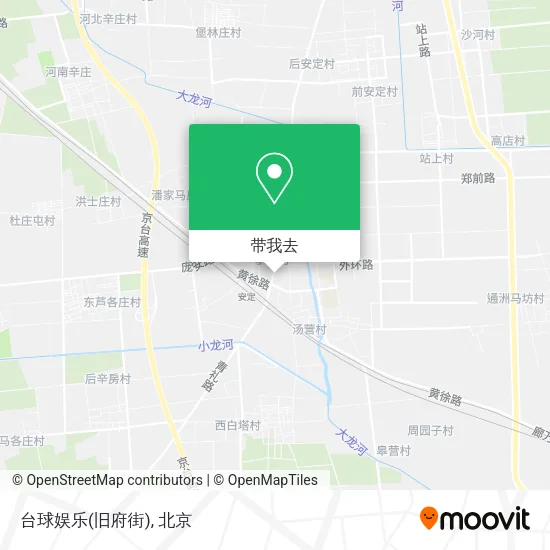 台球娱乐(旧府街)地图