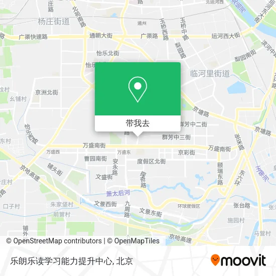 乐朗乐读学习能力提升中心地图