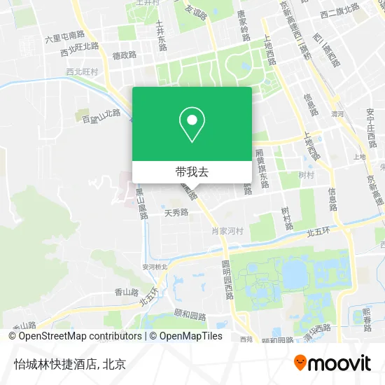 怡城林快捷酒店地图