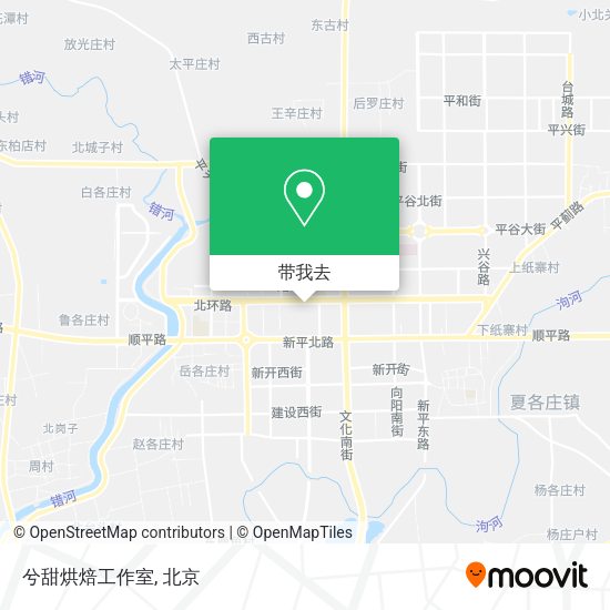 兮甜烘焙工作室地图
