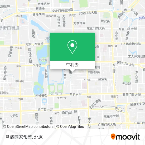 昌盛园家常菜地图