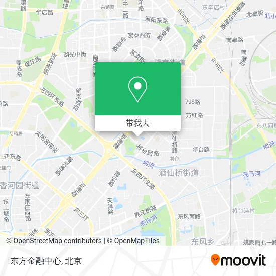 东方金融中心地图
