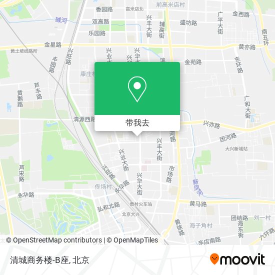 清城商务楼-B座地图