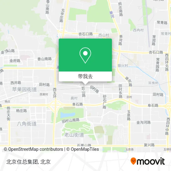 北京住总集团地图