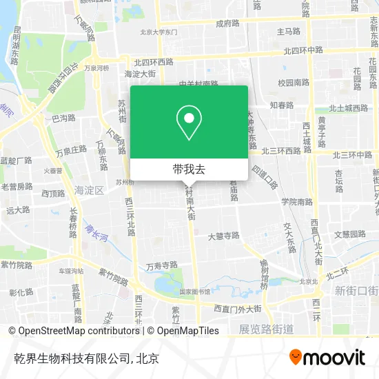 乾界生物科技有限公司地图