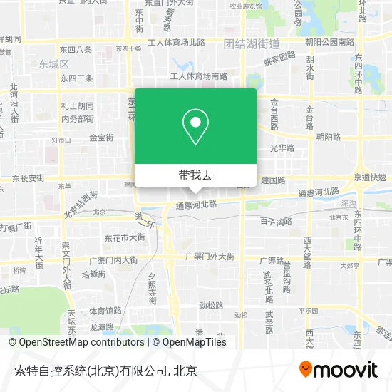 索特自控系统(北京)有限公司地图
