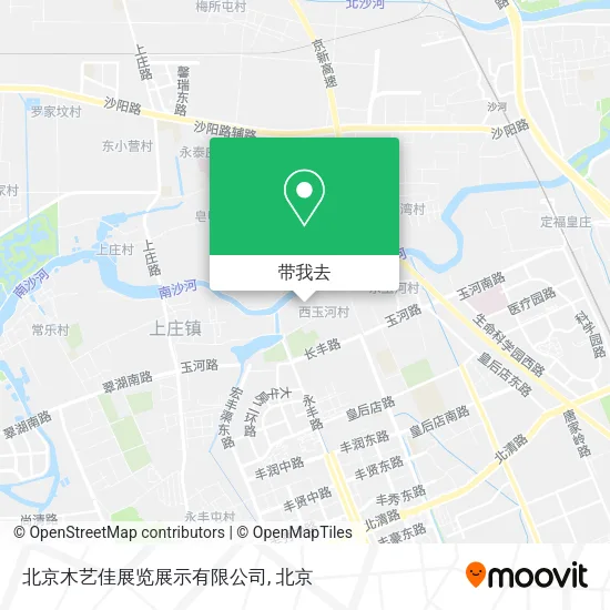 北京木艺佳展览展示有限公司地图