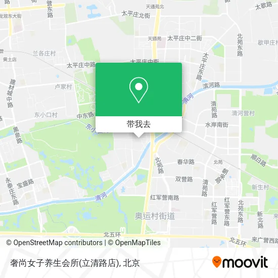 奢尚女子养生会所(立清路店)地图