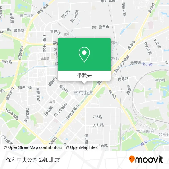 保利中央公园-2期地图