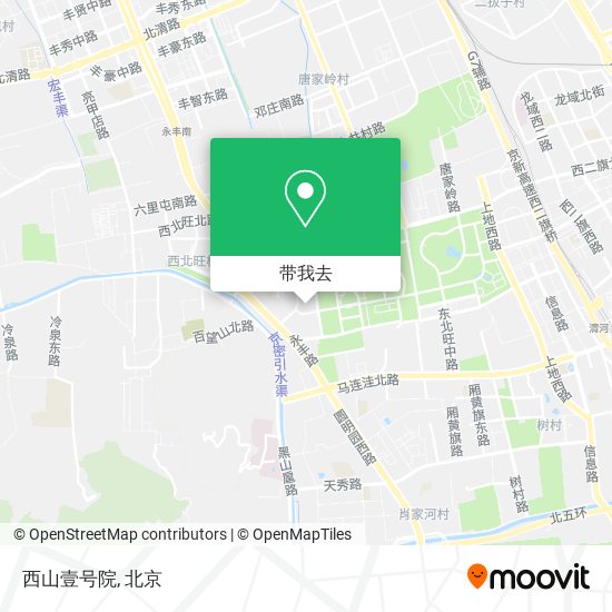 西山壹号院地图