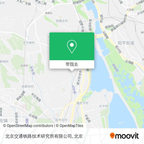 北京交通铁路技术研究所有限公司地图