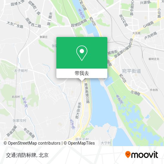 交通消防标牌地图