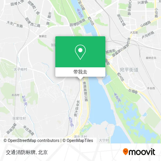 交通消防标牌地图