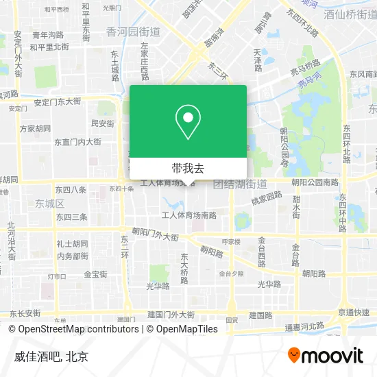 威佳酒吧地图