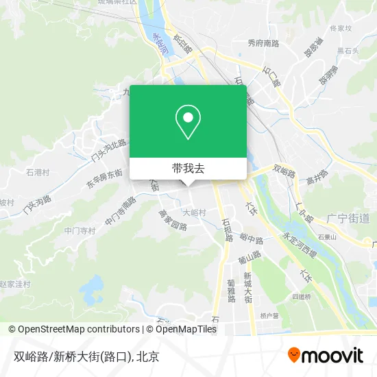 双峪路/新桥大街(路口)地图