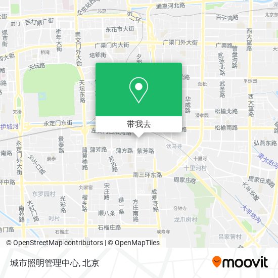 城市照明管理中心地图