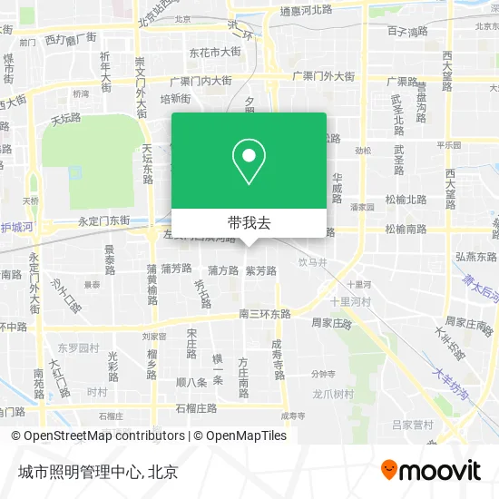 城市照明管理中心地图