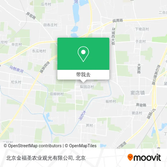 北京金福圣农业观光有限公司地图