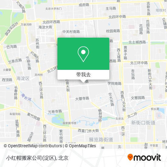 小红帽搬家公司(淀区)地图
