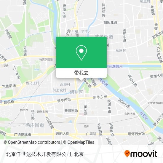 北京仟世达技术开发有限公司地图