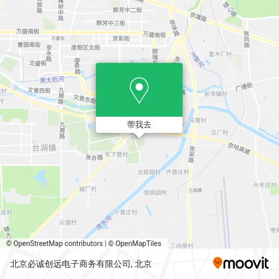 北京必诚创远电子商务有限公司地图