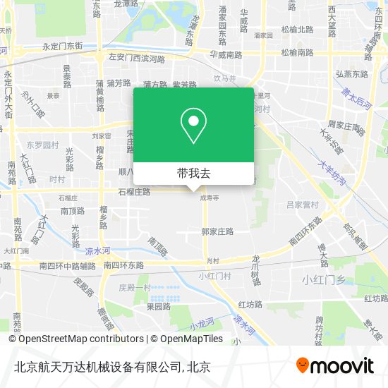 北京航天万达机械设备有限公司地图