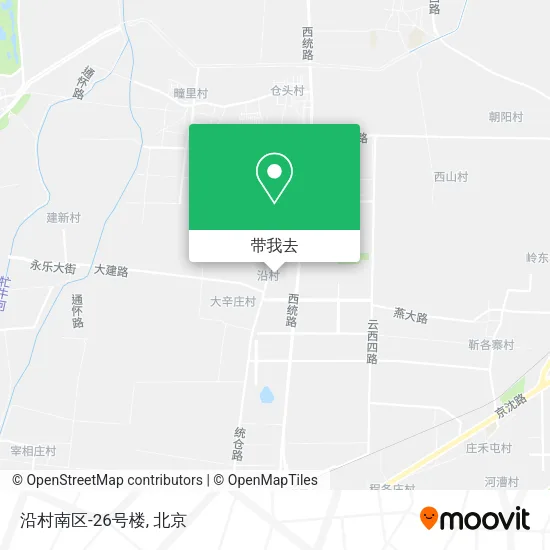 沿村南区-26号楼地图
