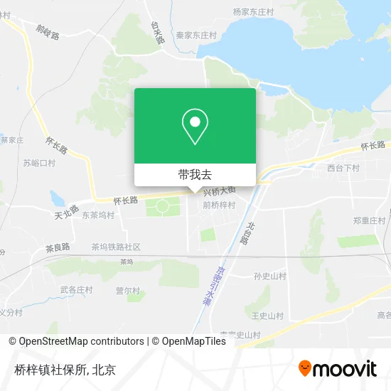 桥梓镇社保所地图