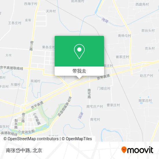 南张岱中路地图