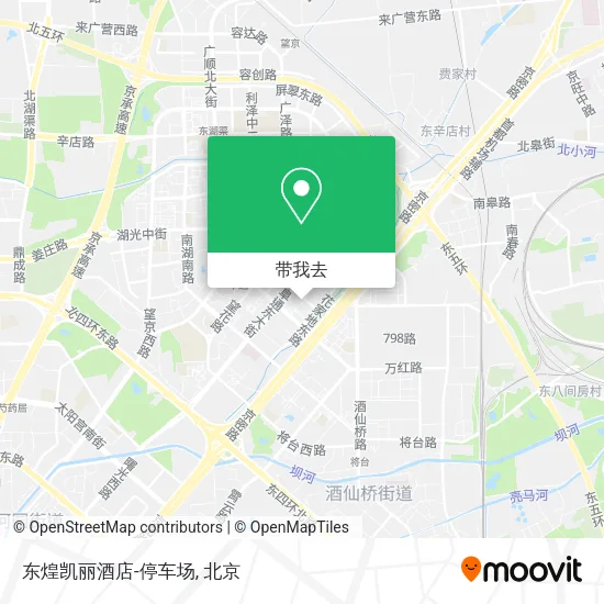 东煌凯丽酒店-停车场地图