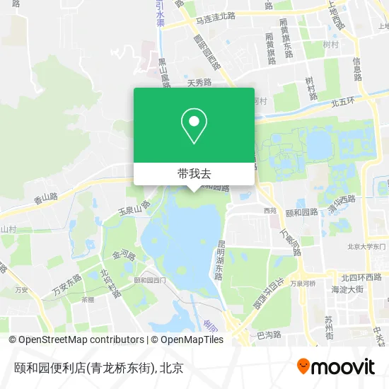 颐和园便利店(青龙桥东街)地图